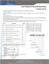 Optimus JR306-SC-3G User manual