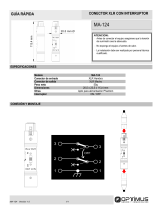 Optimus MA-124 User manual