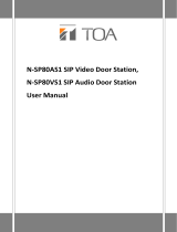 TOA N-SP80VS1 User manual
