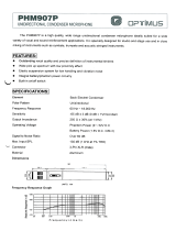 Optimus PHM-907P User manual