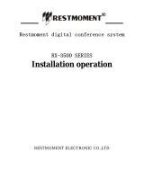 Restmoment RX-3500 SERIES User manual