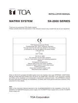 Optimus SX-2000CO User manual