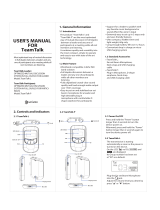 Optimus TEAMTALK-L User manual