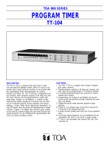 Optimus TT-104B User manual