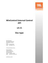 Optimus WINCONTROL SER. User manual