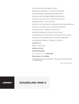 Bose SoundLink Mini Bluetooth speaker II Owner's manual