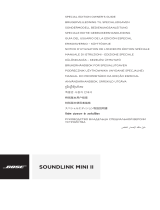 Bose SoundLink Mini Bluetooth® Owner's manual