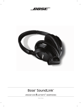 Bose SoundLink® around-ear Bluetooth® headphones Owner's manual