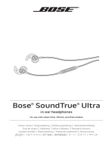 Bose SoundTrue® Ultra in-ear headphones – Apple devices Owner's manual