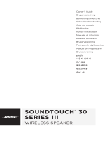 Bose SoundTouch 30 Owner's manual