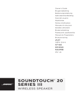 Bose SoundTouch 20 Owner's manual