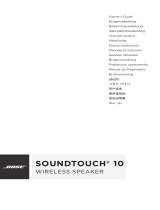 Bose SoundTouch 10 wireless speaker User manual
