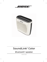 Bose soundlink-color-bluetooth-speaker Owner's manual