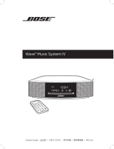 Bose Wave® music system IV Owner's manual