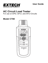 Extech Instruments CT80 User manual