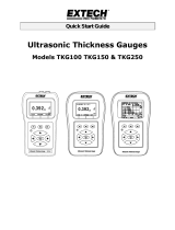 Extech Instruments TKG250 Quick start guide