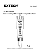 Extech Instruments EC500 User manual