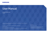 Samsung S27H850QFW User manual