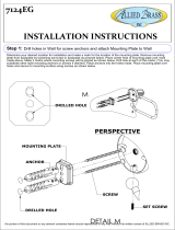 Allied Brass 7124EG-BBR Installation guide