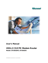 MicroNet SP3501B Series User manual