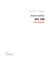 Wacker Neuson EH 100/240 28x152 US User manual