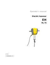 Wacker Neuson EH 75/230 28x152 User manual