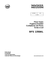 Wacker Neuson BFS 1350AL Parts Manual