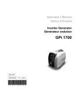 Wacker Neuson GPi1700 User manual