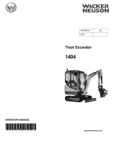 Wacker Neuson 1404 User manual