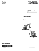 Wacker Neuson 38Z3 User manual