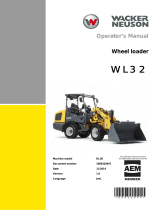 Wacker Neuson WL32 User manual