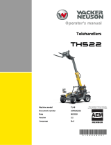 Wacker Neuson TH522 (TL48-01) User manual