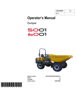 Wacker Neuson 6001 User manual