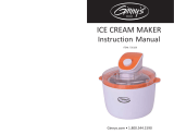 Ginnys1.8-Qt. Ice Cream/Yogurt/Sorbet Maker