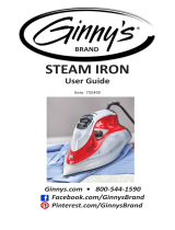 GINNY’S Steam Iron User manual