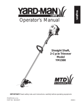 MTD YM1500 Owner's manual