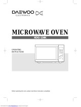 Daewoo KOG-134K Owner's manual