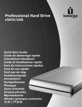 Iomega PROFESSIONAL HARD DRIVE ESATA Owner's manual