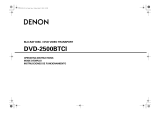 Denon DVD-2500BTCI Owner's manual