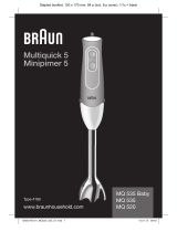 Braun MQ545 Owner's manual
