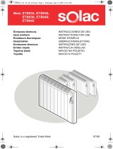 Solac ET8940 Owner's manual
