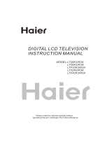 Haier LT26K3 Owner's manual