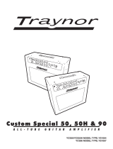 TRAYNOR CUSTOM SPECIAL 50 Owner's manual