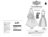 Mattel My Size Doll Barbie as The Princess and the Pauper Operating instructions