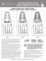 Mattel Forever Barbie Color n' Style Head Brunette-Refresh Operating instructions