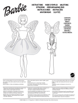 Mattel Flying Butterfly Barbie Doll Operating instructions