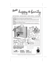 Mattel Happy Family Grandma's Kitchen Giftset Operating instructions