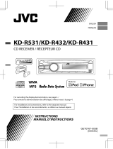 JVC KD-R431 Owner's manual