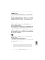 ASROCK 939NF4G-SATA2 Owner's manual