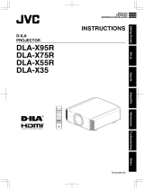 JVC DLA-X35W User manual